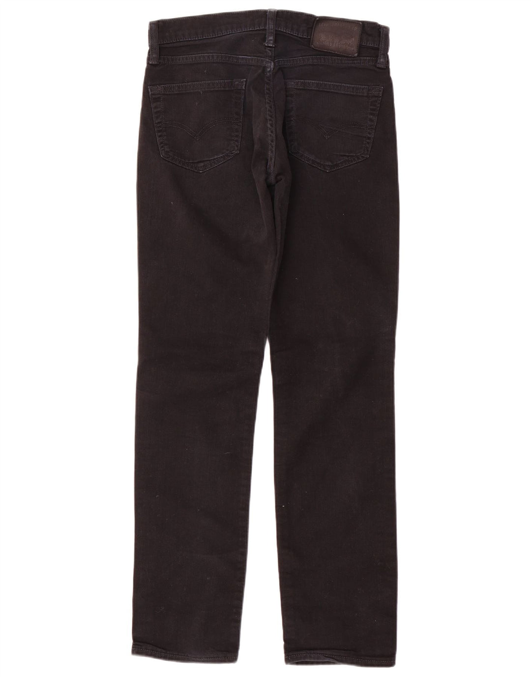 Vaqueros rectos Levi's para hombre W30 L32 Algodón negro