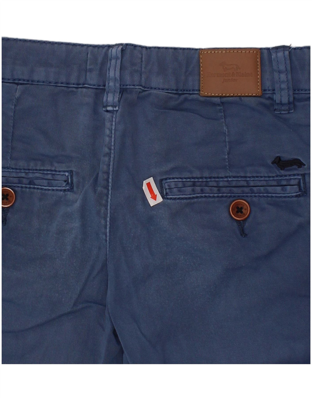 HARMONT & BLAINE Pantalón chino recto para niño 5-6 años W22 L20 Azul