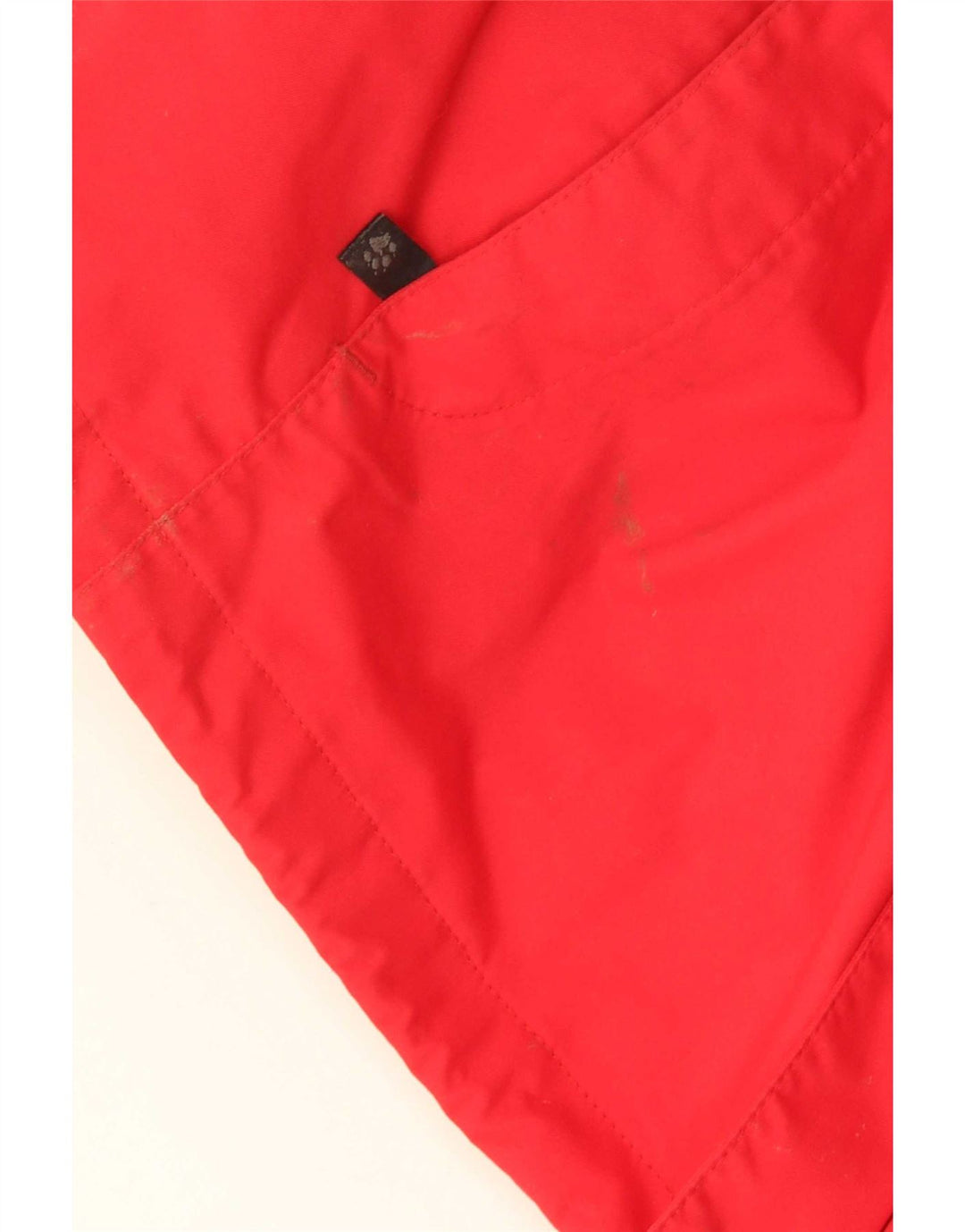 Jack Wolfskin Chubasquero con Capucha Mujer ES 18/20 XL Rojo Poliamida