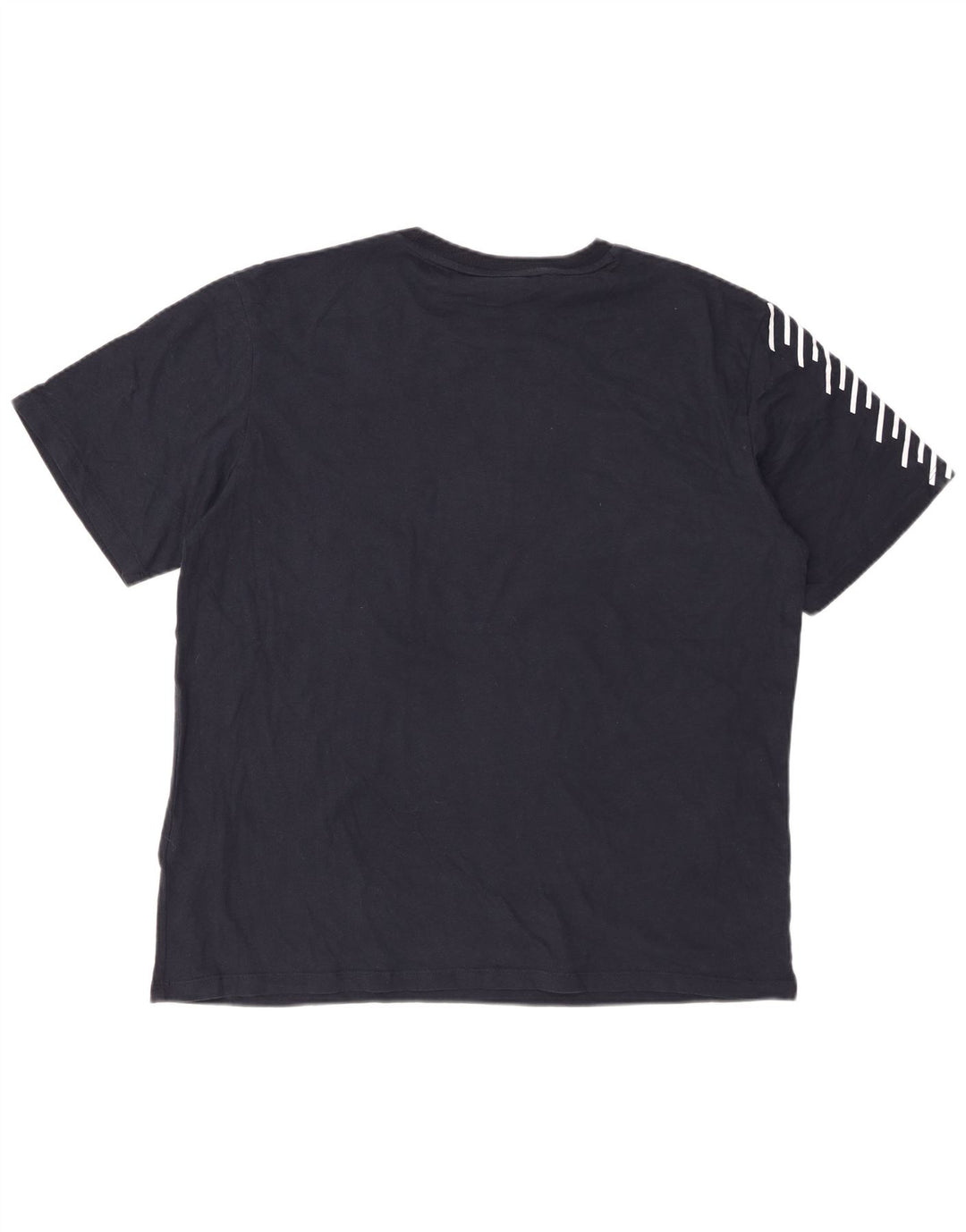 SUPERDRY Hombre Camiseta Gráfica Top XL Azul Marino Algodón