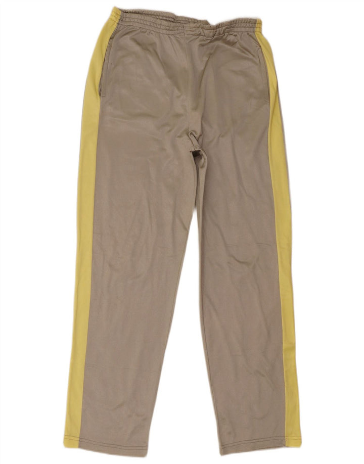 Pantalones de chándal vintage para hombre IT 50 Large Grey Colourblock
