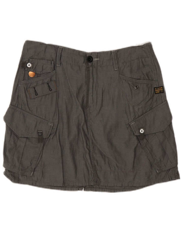 Falda Cargo G-Star Mujer W28 Algodón Gris Medio