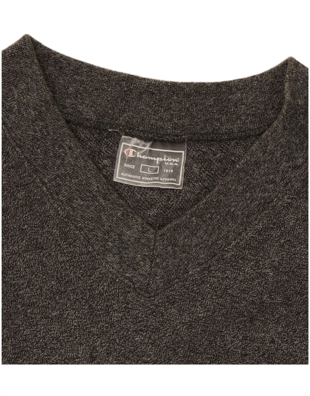 CHAMPION Mens T-Shirt Top Large Grey