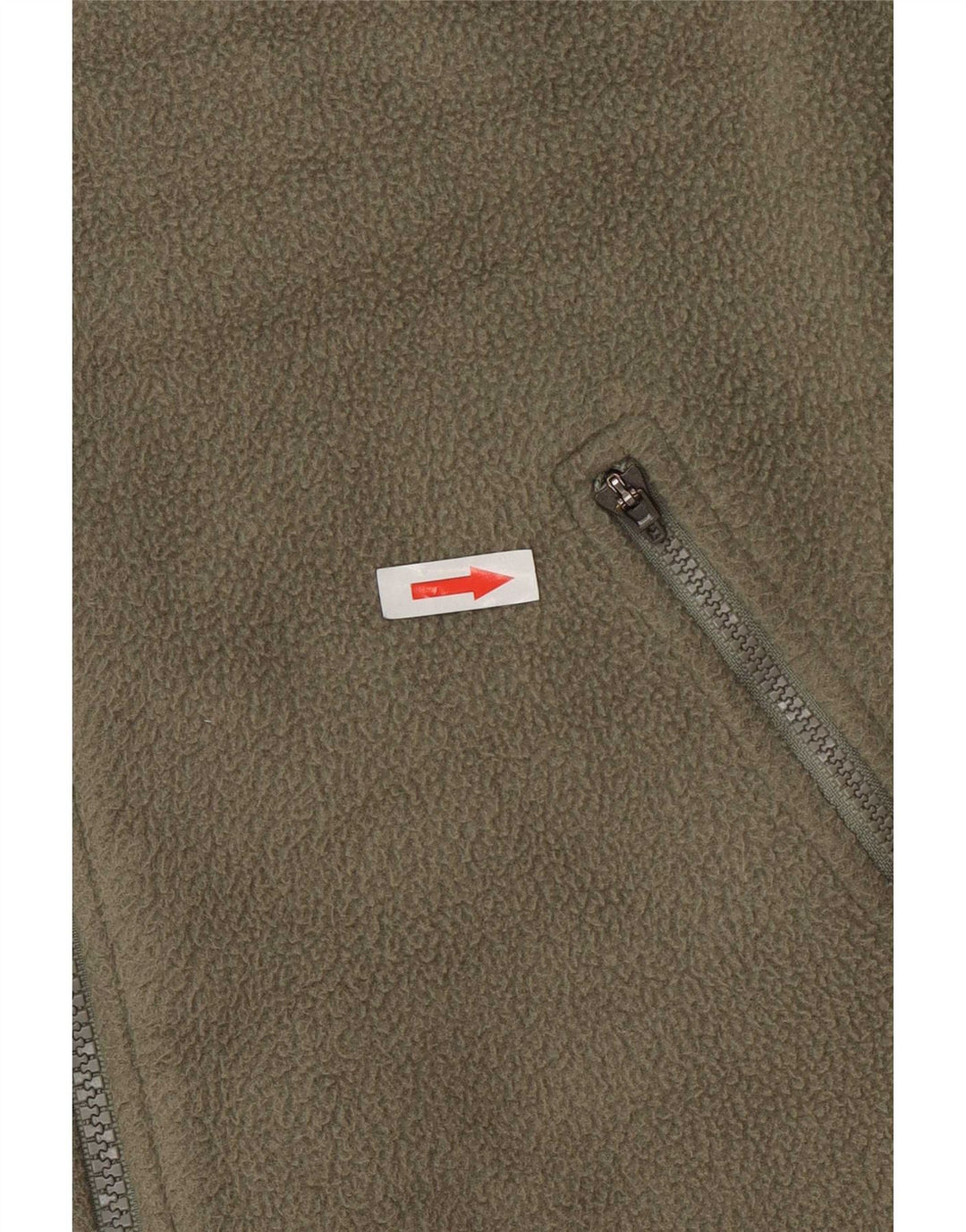 Berghaus Chaleco polar para mujer UK 44 Poliéster caqui mediano