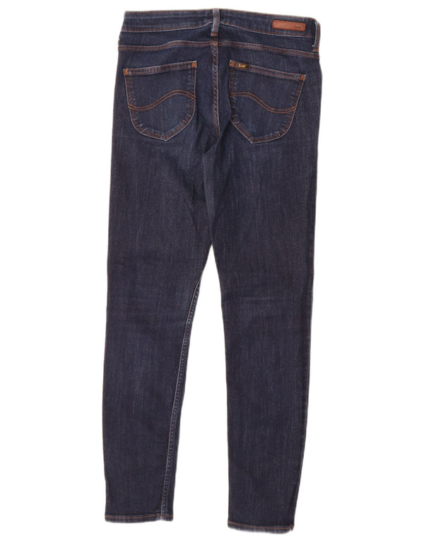 Vaqueros Lee Scarlett Skinny para Mujer W28 L27 Algodón Azul Marino