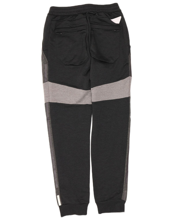 Adidas Hombre Pantalones De Chándal Joggers Small Gris Colorblock Poliéster