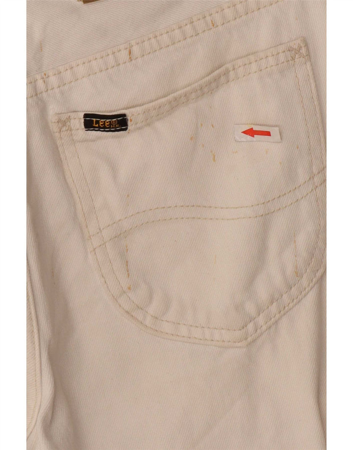 Lee Jeans Rectos Para Hombre W30 L31 Algodón Blanco