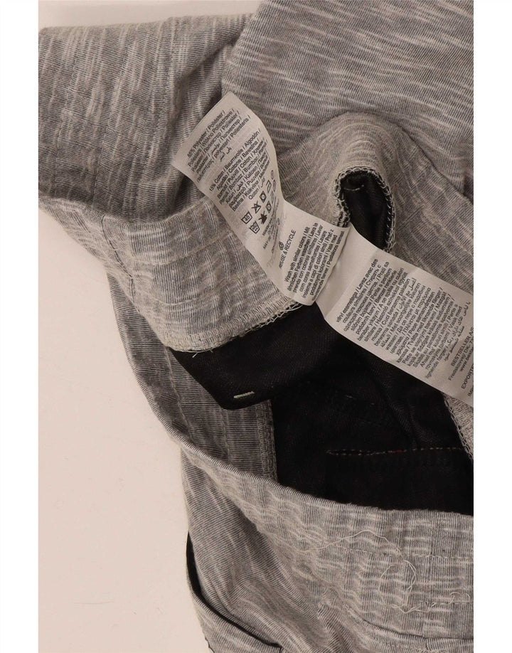 Jack & Jones Hombre Pantalones Cortos Deportivos De Algodón Moteado Gris Medio