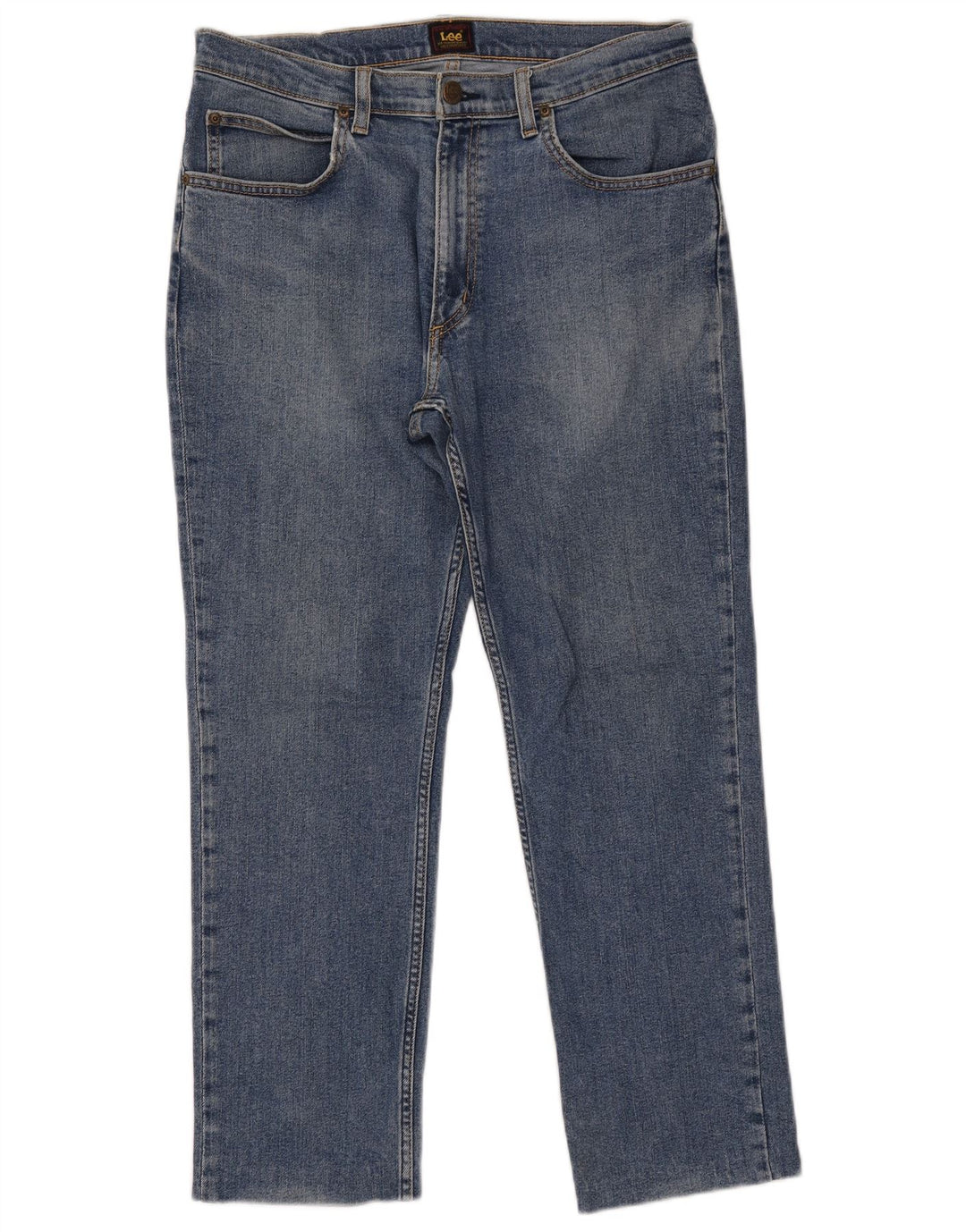 LEE Vaqueros ajustados para hombre W32 L27 Azul