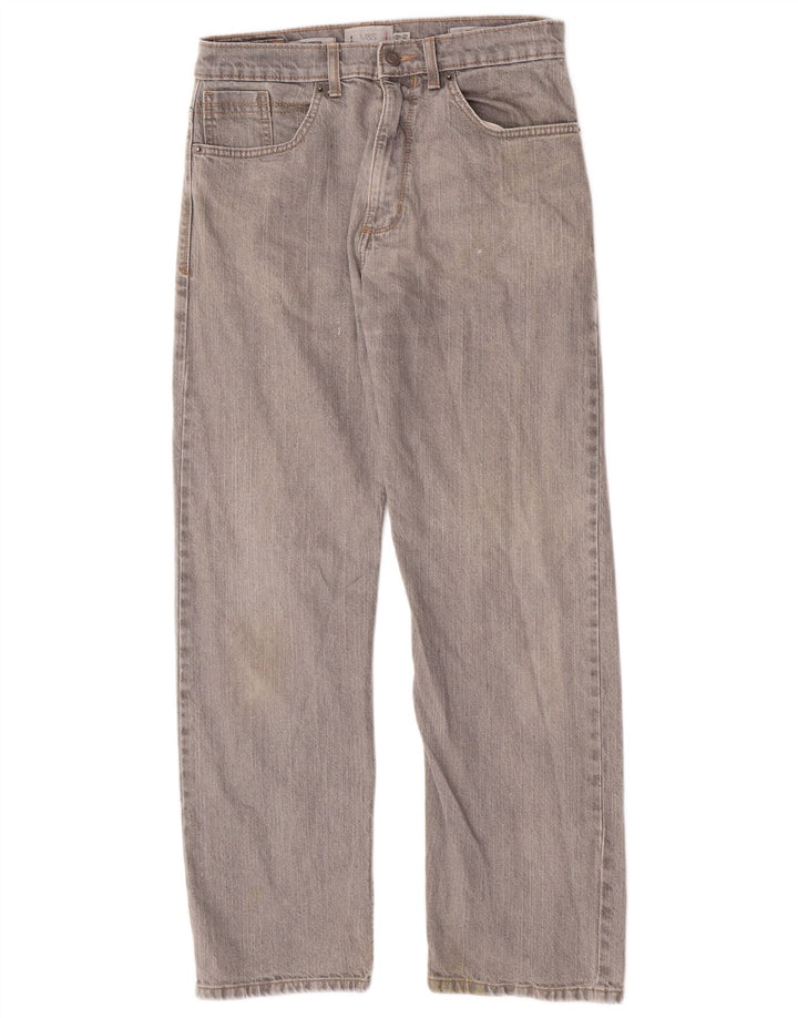 Vaqueros rectos para mujer Marks & Spencer W30 L29 Algodón gris