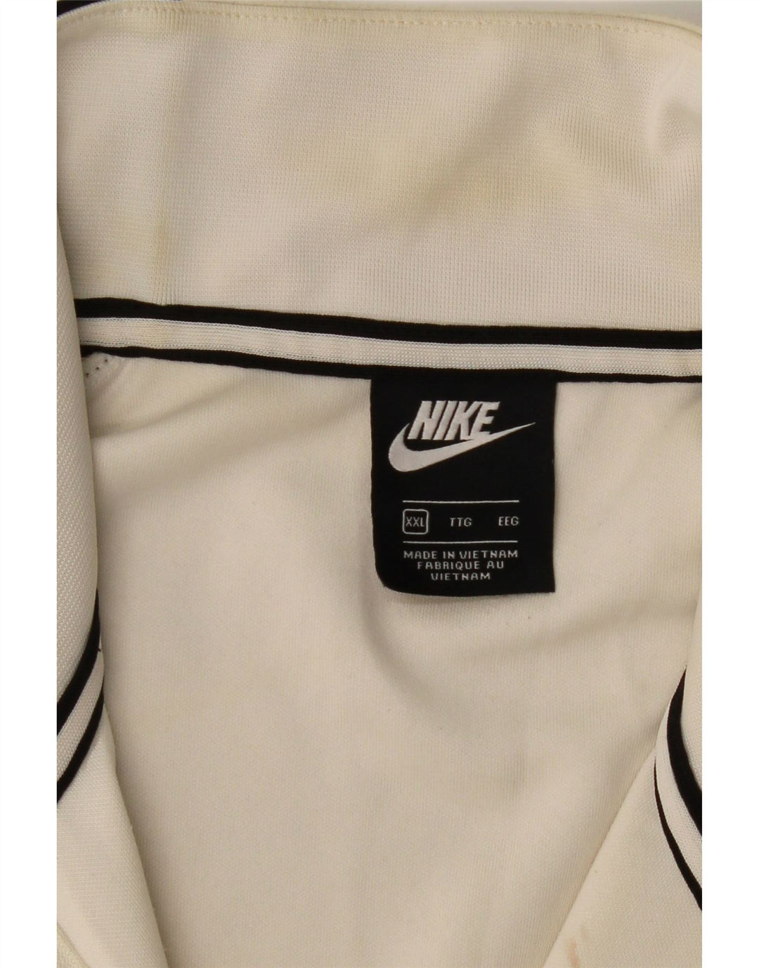 Nike - Sudadera con cremallera de 1/4 para hombre, talla 2XL, color negro, poliéster