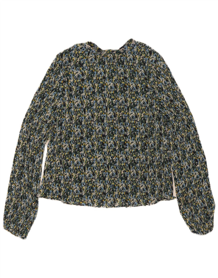 Blusa tipo camisa para mujer Boden UK 42 Mediana Poliéster floral multicolor