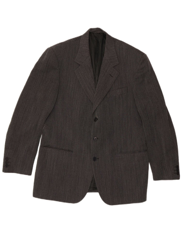 Ferre Chaqueta tipo blazer de 3 botones para hombre UK 38 Gris medio
