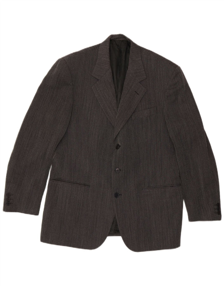 Ferre Chaqueta tipo blazer de 3 botones para hombre UK 38 Gris medio