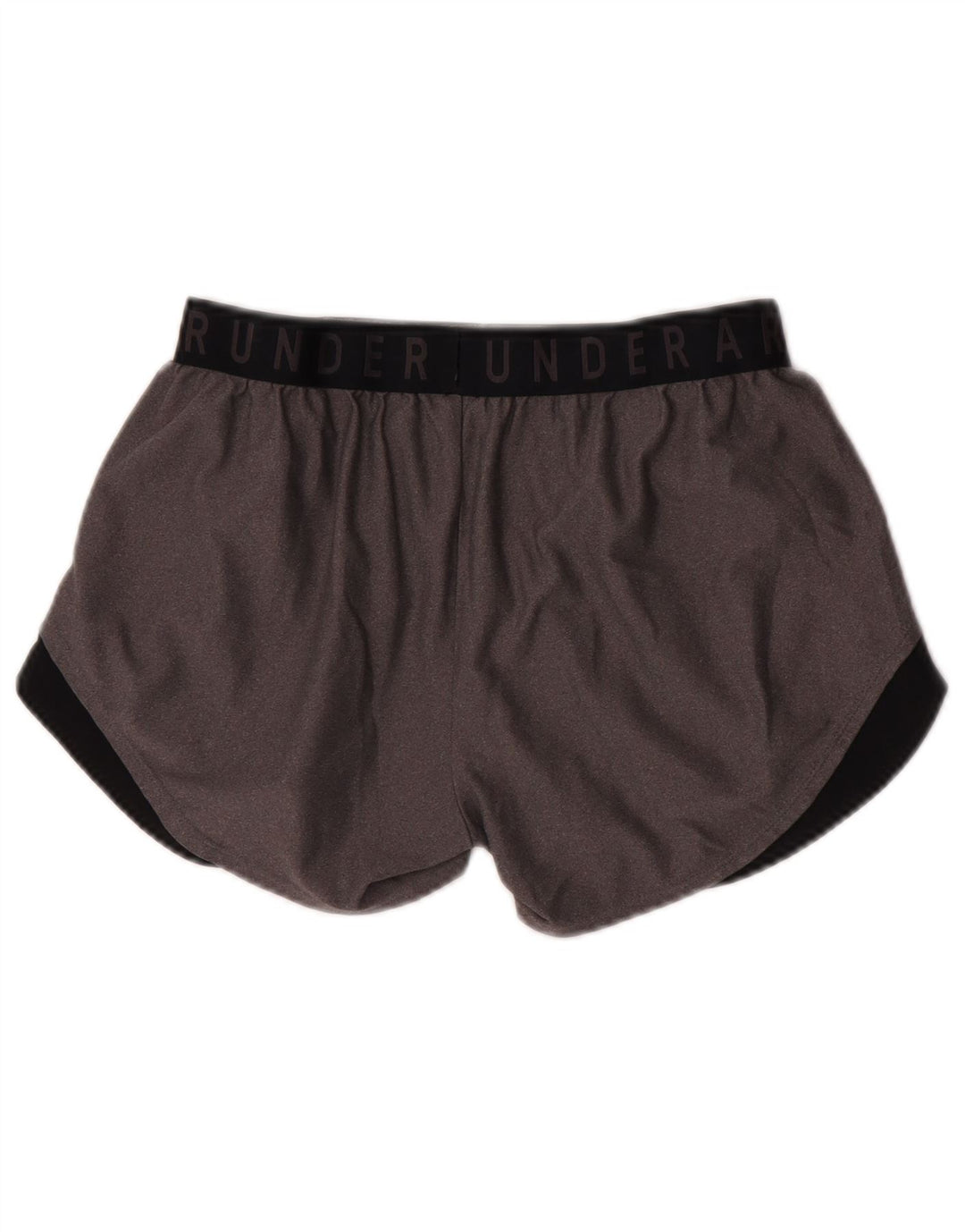 Under Armour Pantalones cortos deportivos para mujer UK 40 Deportes de poliéster gris medio