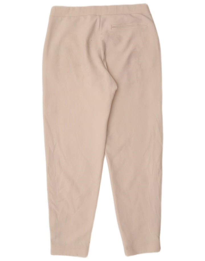 Esprit Pantalones chinos ajustados para mujer, talla grande, W32 L29, algodón blanco