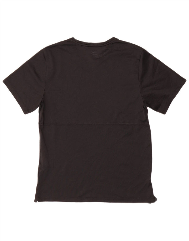 NIKE Camiseta Dri Fit para Hombre Top Pequeño Poliéster Negro