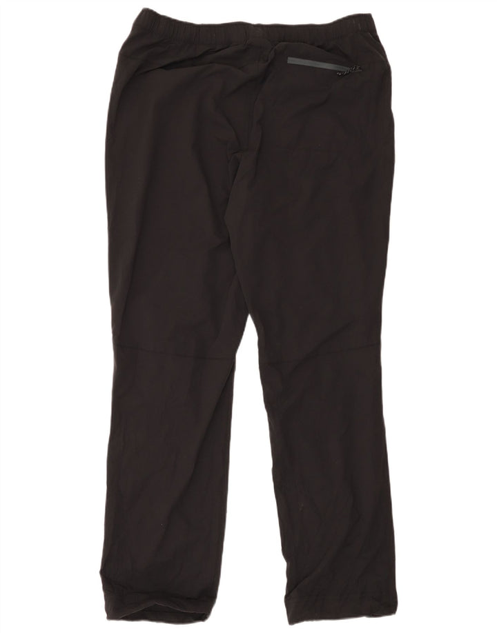 L.L.Bean Pantalón de Chándal para Hombre Grande Negro Poliéster