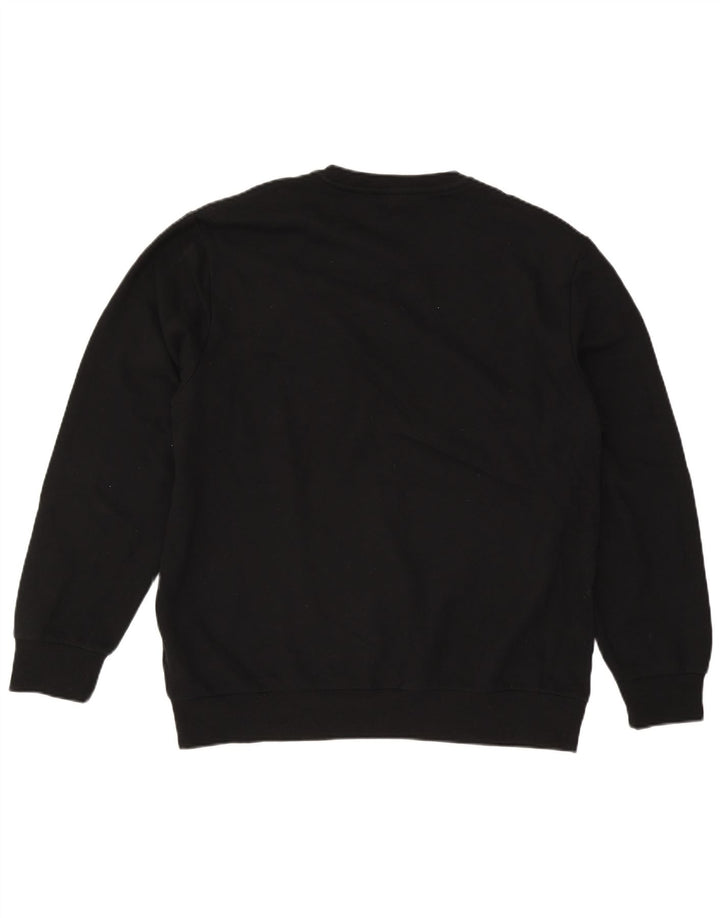 True Religion Sudadera gráfica para hombre Jumper 2XL Algodón negro