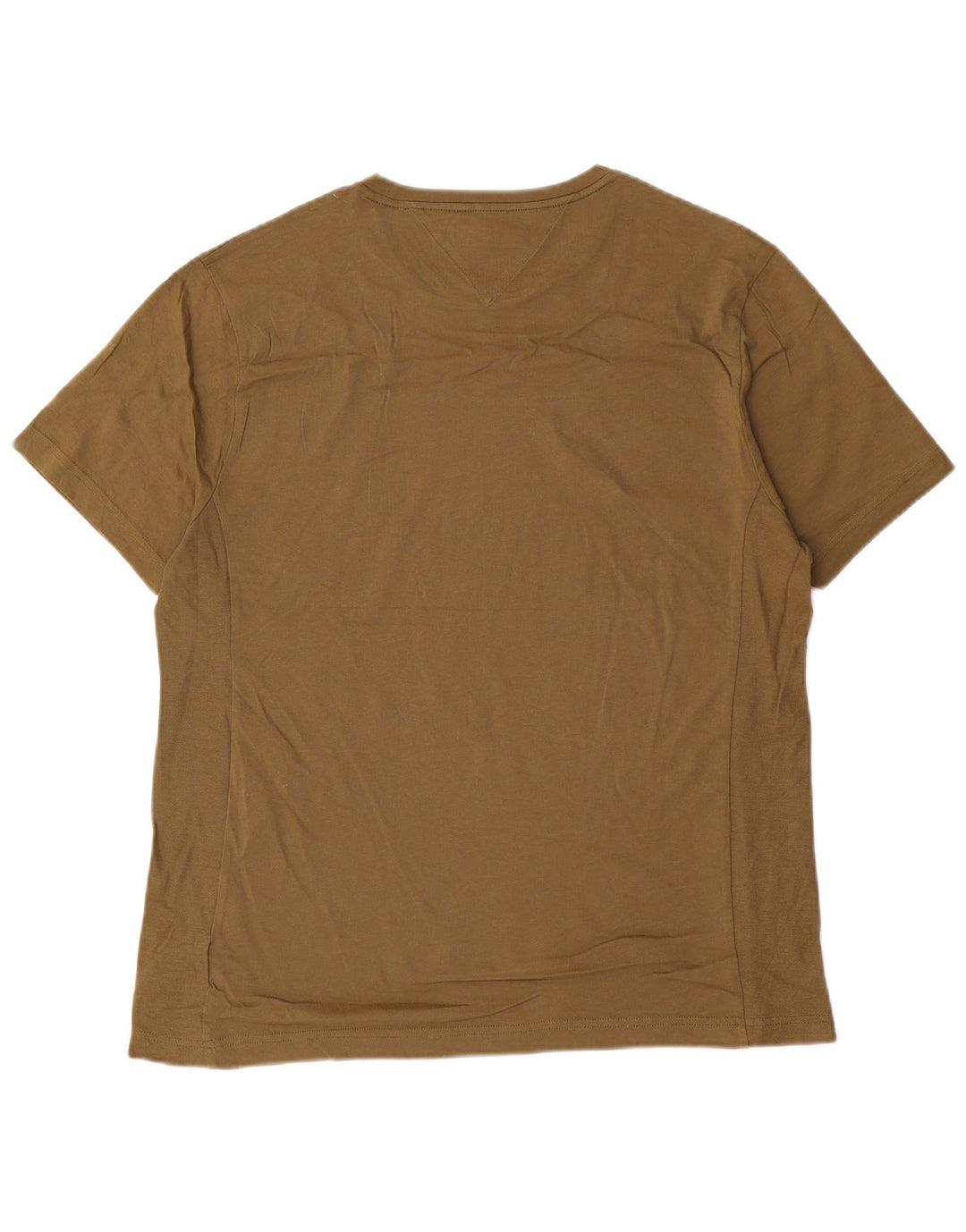 TOMMY HILFIGER Camiseta para hombre Top Medium Khaki Cotton