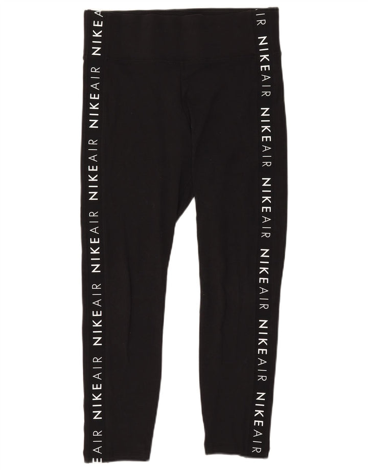 Nike Leggings gráficos para mujer UK 44 Mediano Negro Algodón