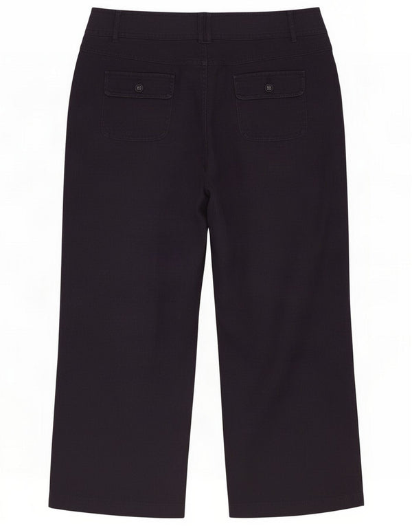 Pantalones Marks & Spencer Per Una Capri para mujer UK 12 Medium W30 L21 Black