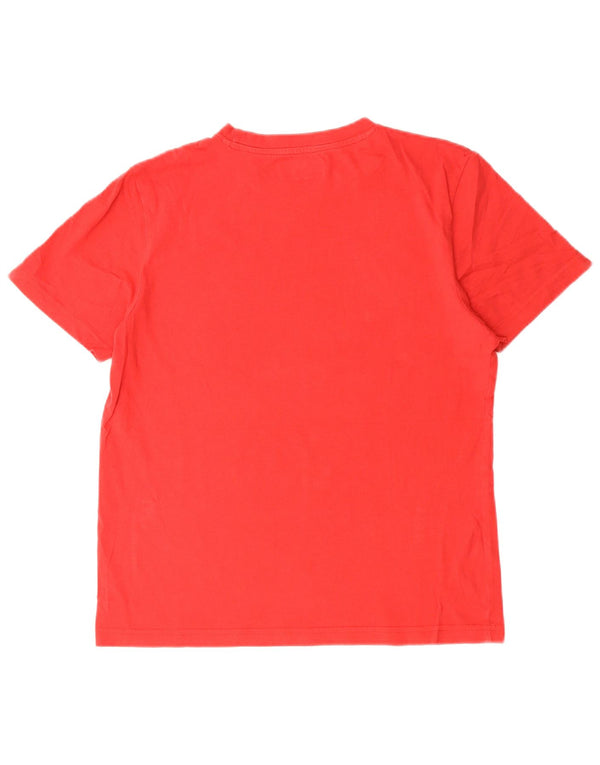KAPPA Camiseta para mujer Top UK 44 Medium Red Cotton