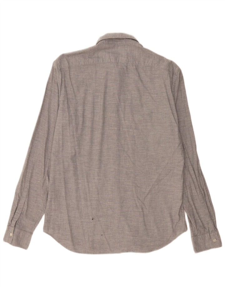 BURBERRY Camisa BRIT para hombre Algodón gris medio