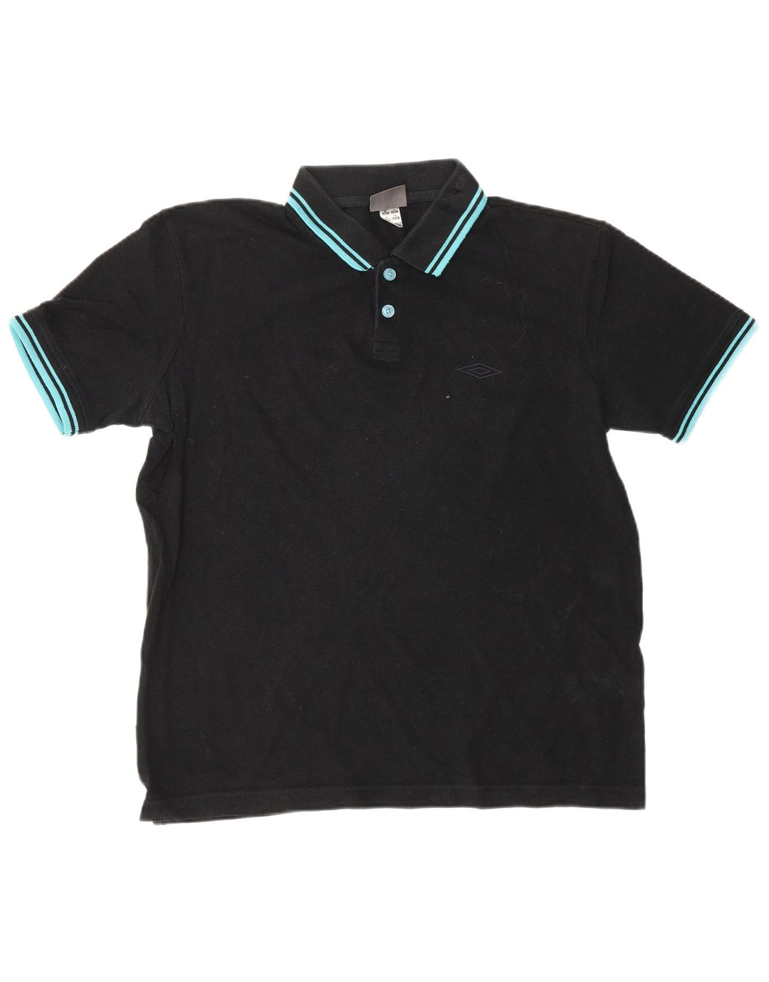 UMBRO Polo Hombre Algodón Mediano Negro