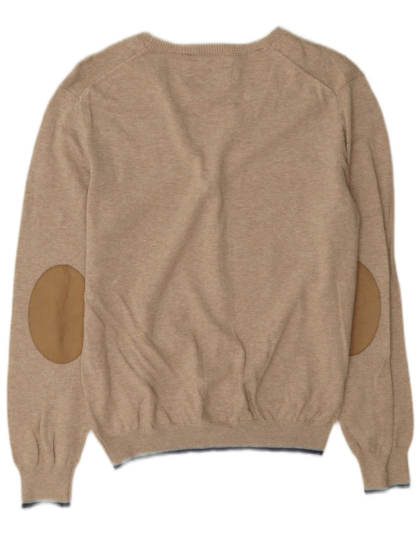 Zara Jersey Cárdigan Niño 11-12 Años Beige