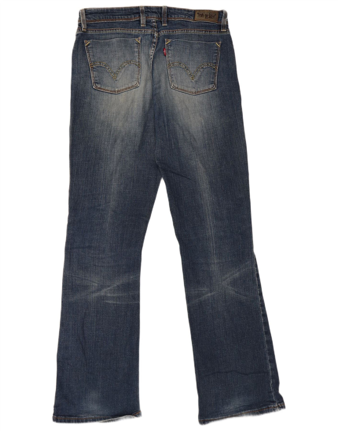 Levi's Mujer 629 Bootcut Jeans W32 L32 Algodón Azul