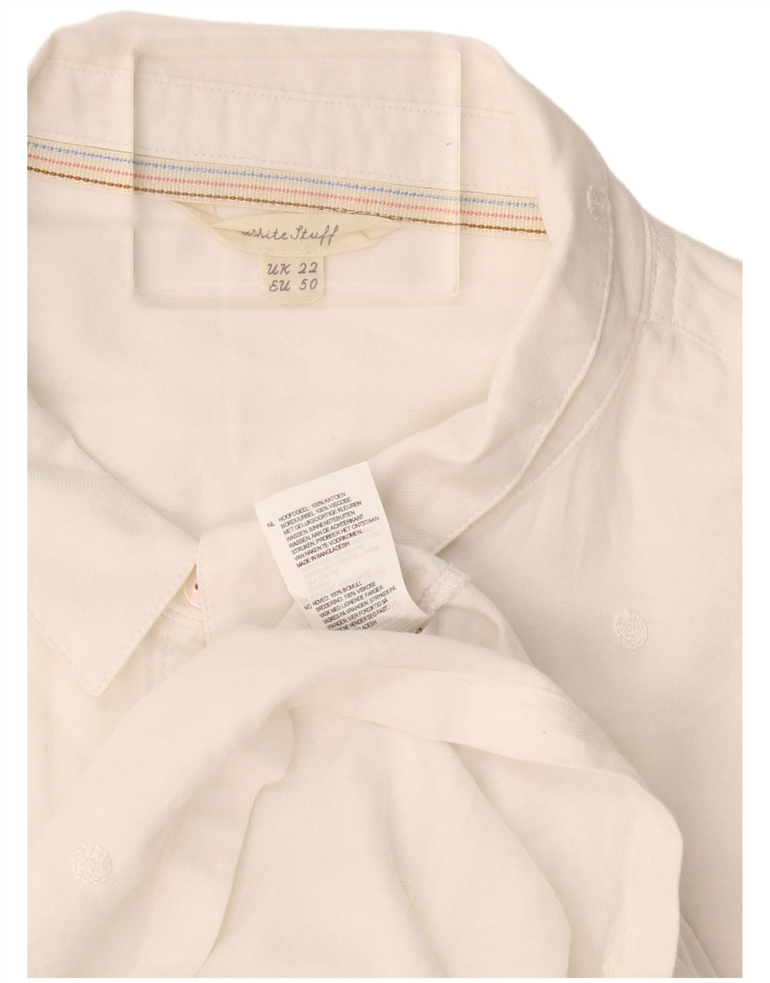 Camisa de mujer White Stuff ES 38 3XL Algodón