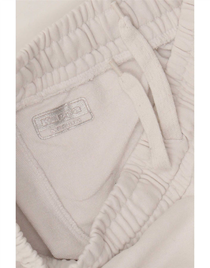 Kappa Pantalones de Chándal para Mujer Joggers UK 12 Medium White