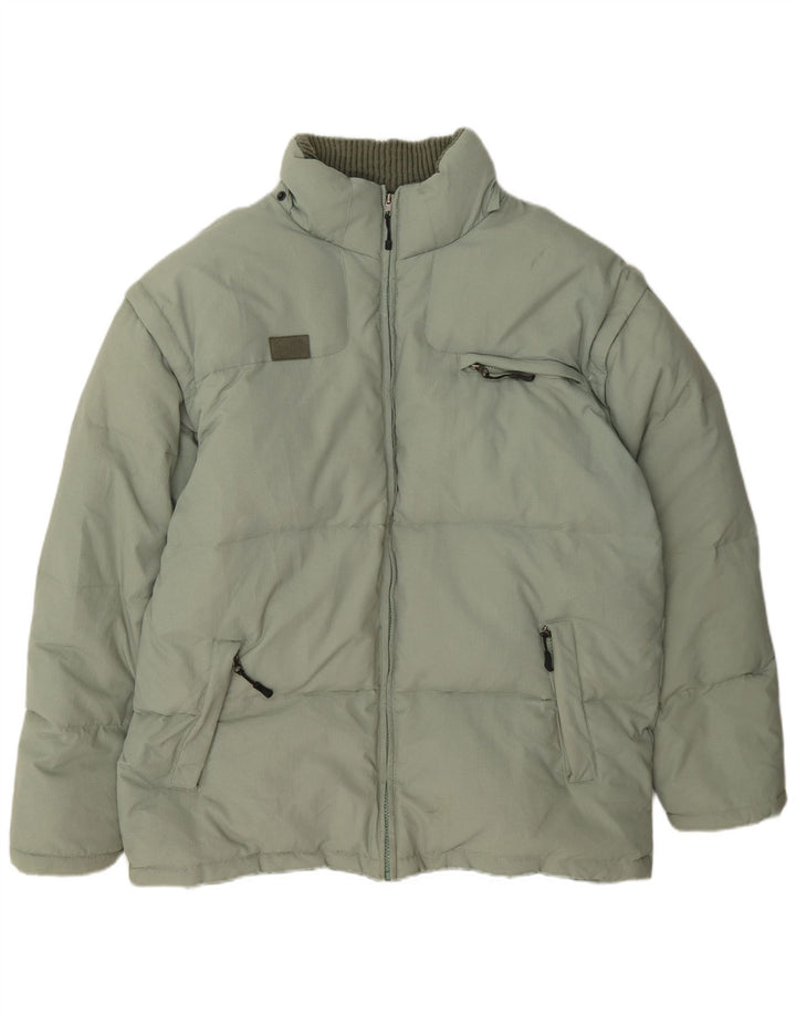 Fila Chaqueta acolchada para hombre UK 44 2XL Poliamida verde