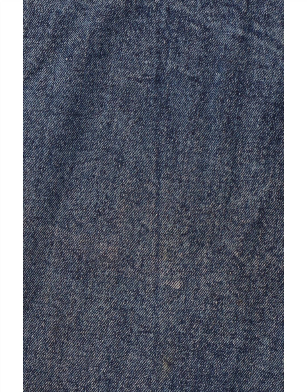 Falda vaquera de mujer VINTAGE W30 Azul medio Colorblock