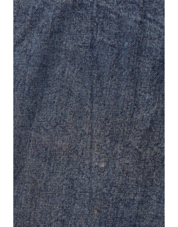 Falda vaquera de mujer VINTAGE W30 Azul medio Colorblock