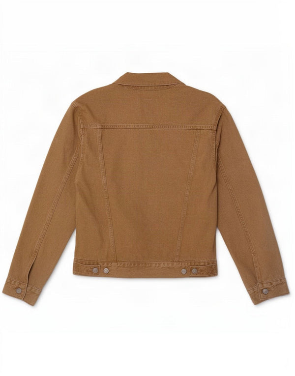 Levi's Chaqueta vaquera para hombre UK 36 Small Beige Cotton