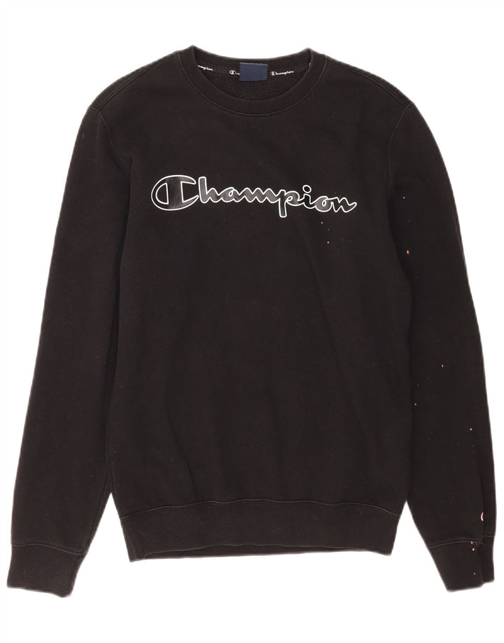 Champion Sudadera Gráfica Jumper XS Algodón Negro Hombre