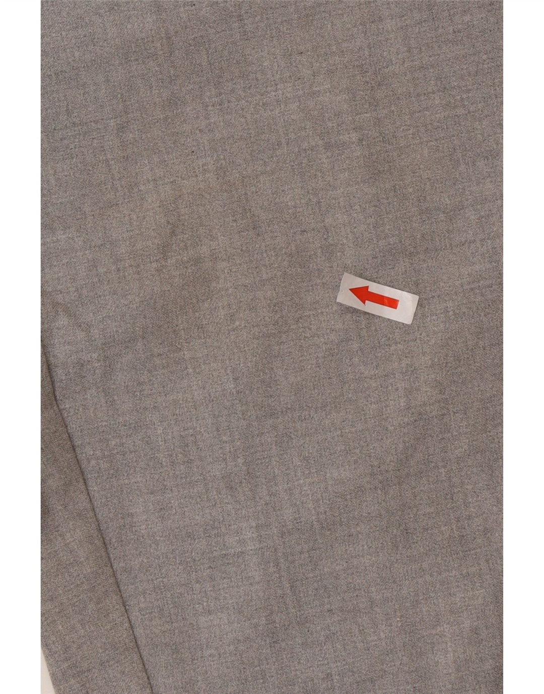 Zara Mujer Pantalón De Traje Cónico Grande W30 L29 Poliéster Gris