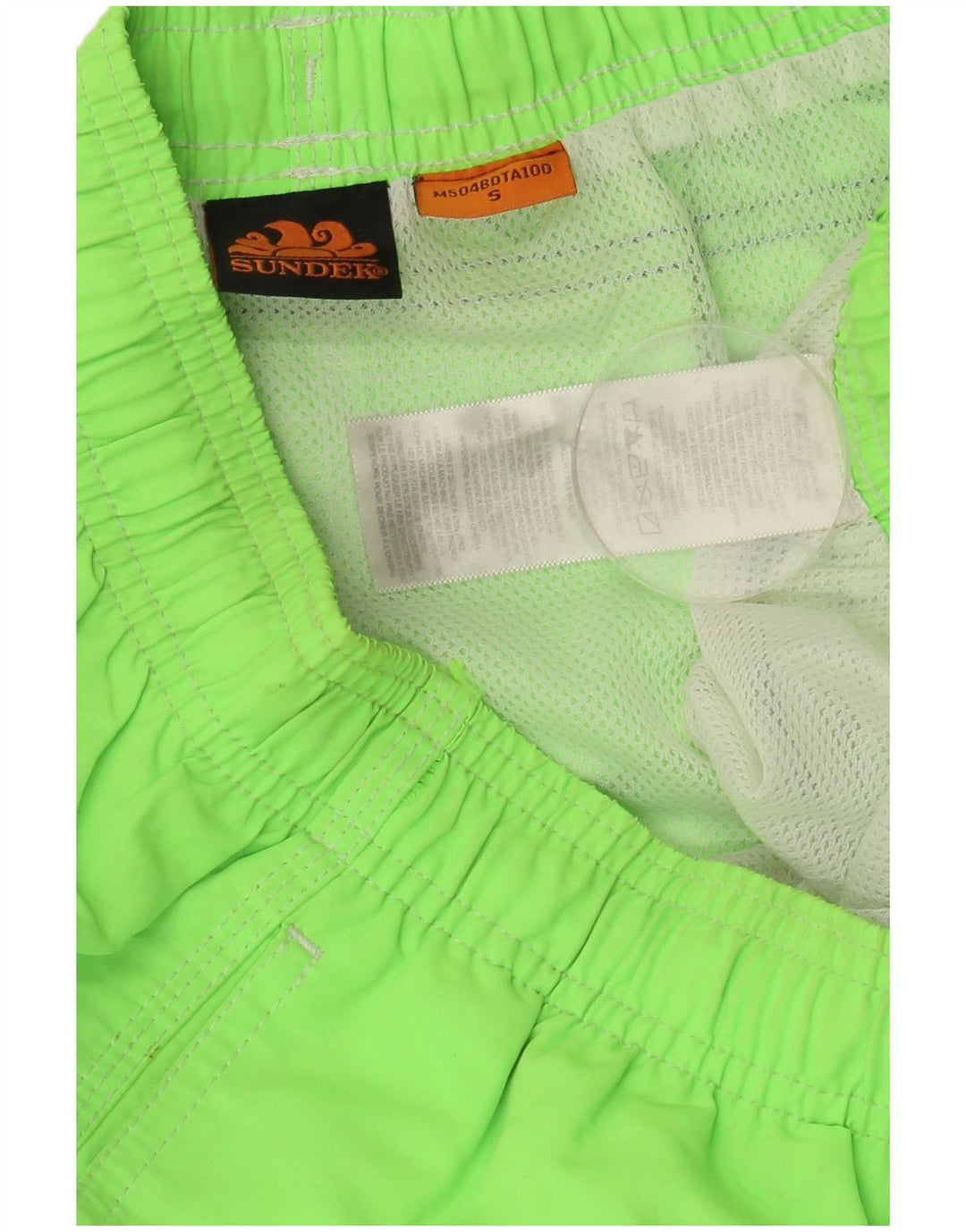 SUNDEK Bañador Hombre Small Verde Poliéster