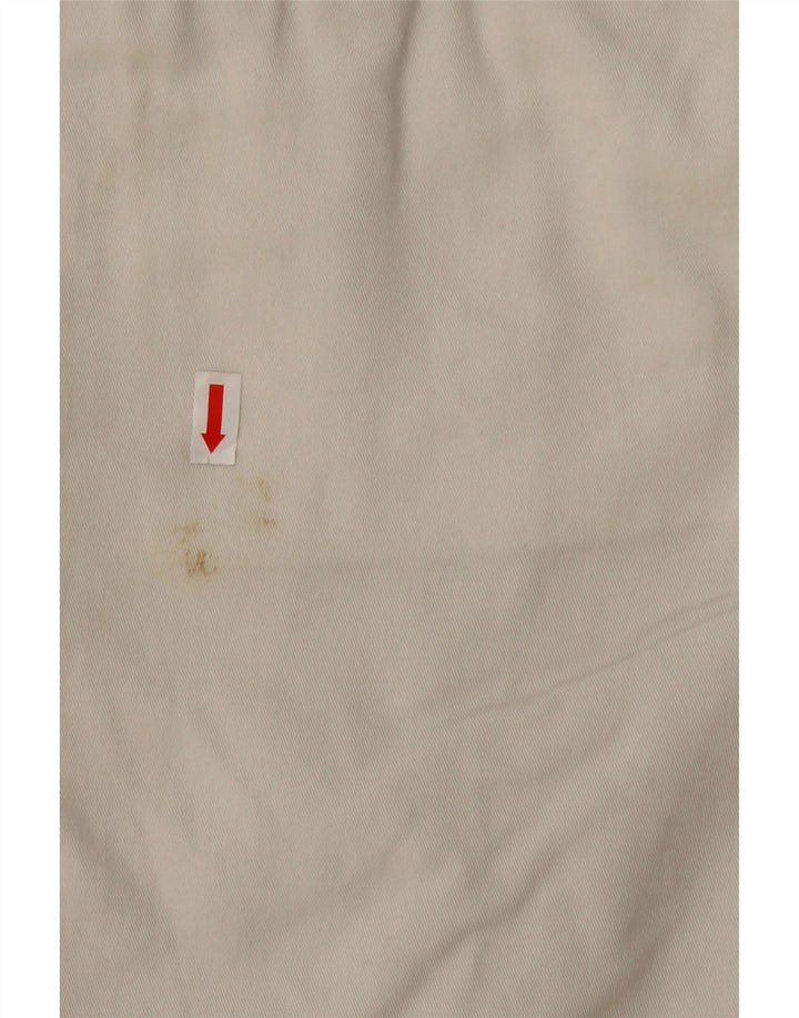 VINTAGE Mens Pegged Casual Shorts W30 Medium  Off White Vintage Vintage and Second-Hand Vintage from Messina Hembry 