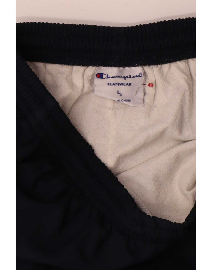 Champion Pantalones De Chándal Para Hombre Joggers Large Azul Marino Poliéster