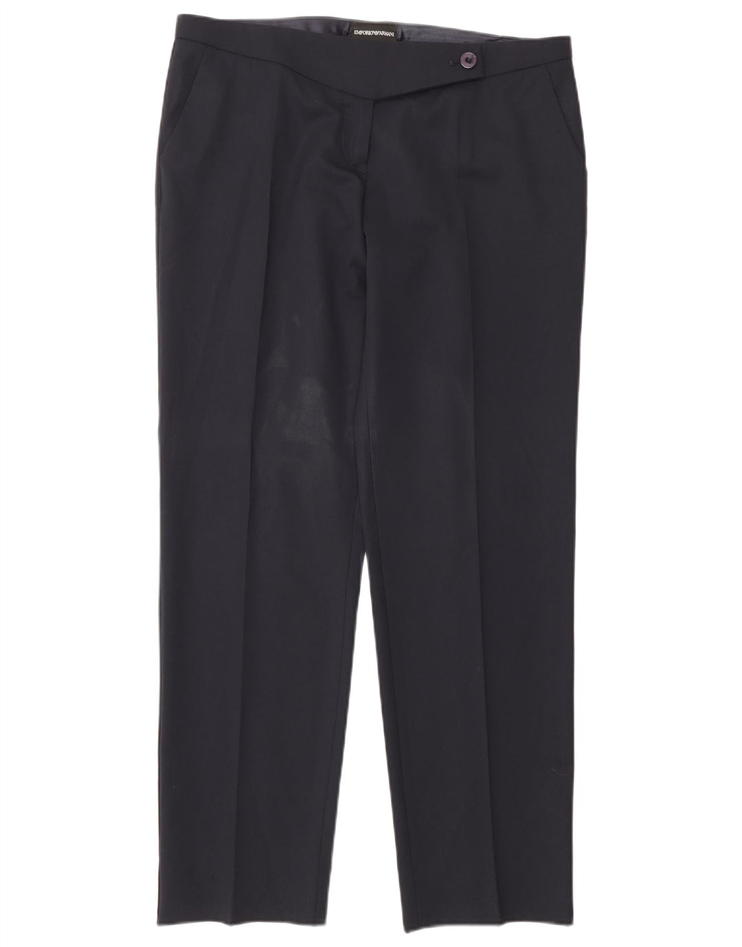 Emporio Armani Traje de 2 piezas con 2 botones para mujer IT 44 Medium W30 L30 Azul marino