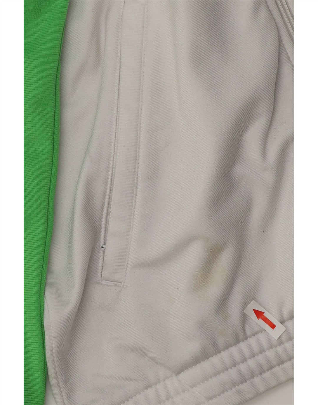 ADIDAS Chaqueta de chándal para hombre UK 40/42 Medium White Colourblock