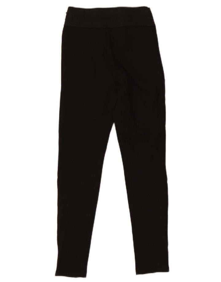 Zara Mujer Leggings Reino Unido 8 Pequeño Negro