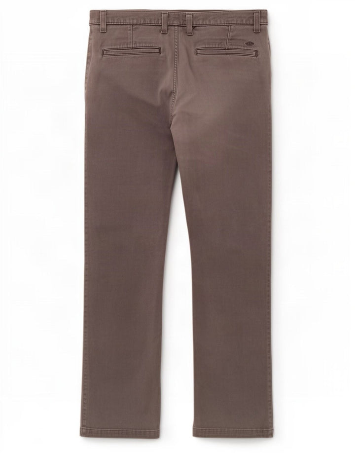 Dockers Pantalón chino ajustado para hombre W32 L29 Algodón gris