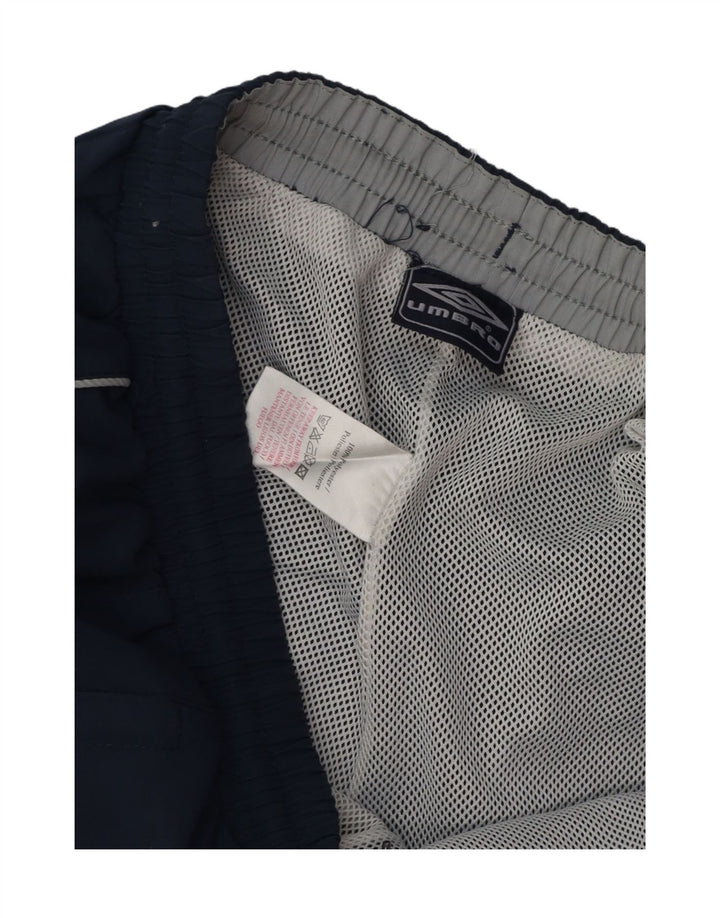 Umbro Hombre Pantalones De Chándal Gráfico Joggers Grande Poliéster Azul Marino