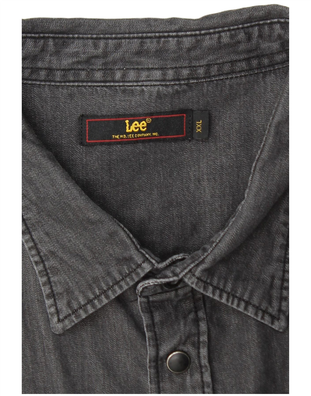 LEE Camisa vaquera para hombre 2XL Negro