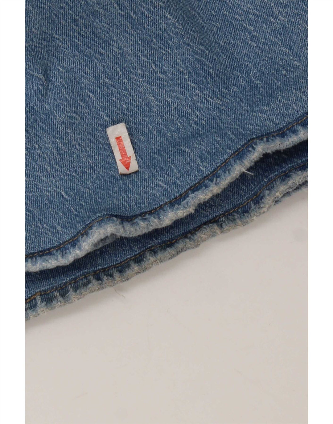 Levi's Jeans Acampanados De Tiro Alto Desgastados Para Mujer W26 L27 Algodón Azul