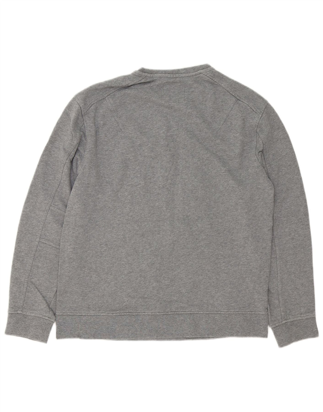 Armani Exchange Hombre Sudadera Gráfica Jersey De Algodón Gris Medio